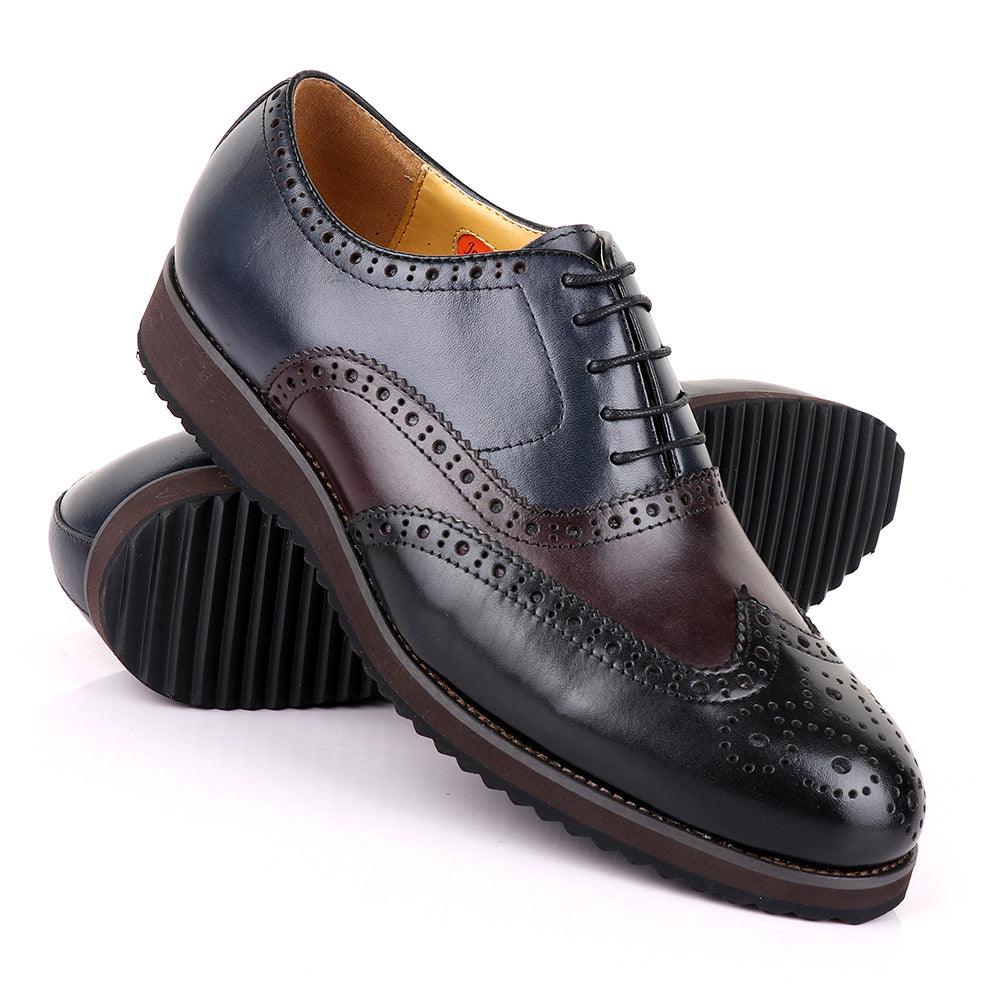 John Mendson Welted Classic Blue Shoe - Obeezi