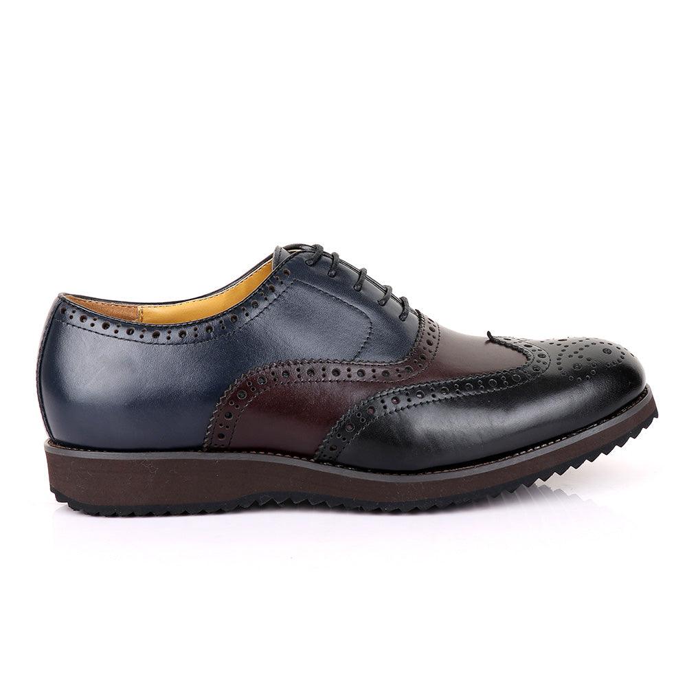 John Mendson Welted Classic Blue Shoe - Obeezi