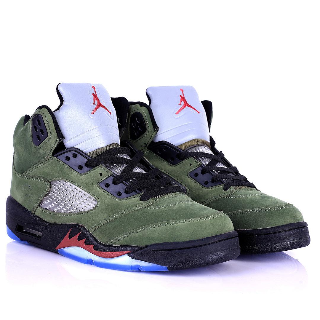 Jord Classic Retro High sneakers - Green - Obeezi.com