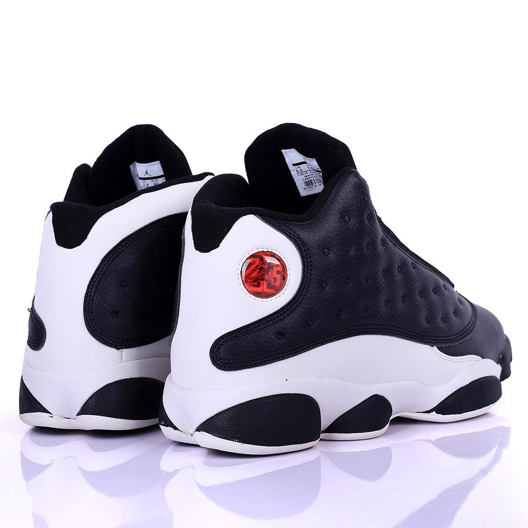 Jord Dotted Black And White Skin Design Classic Retro sneakers - Obeezi.com