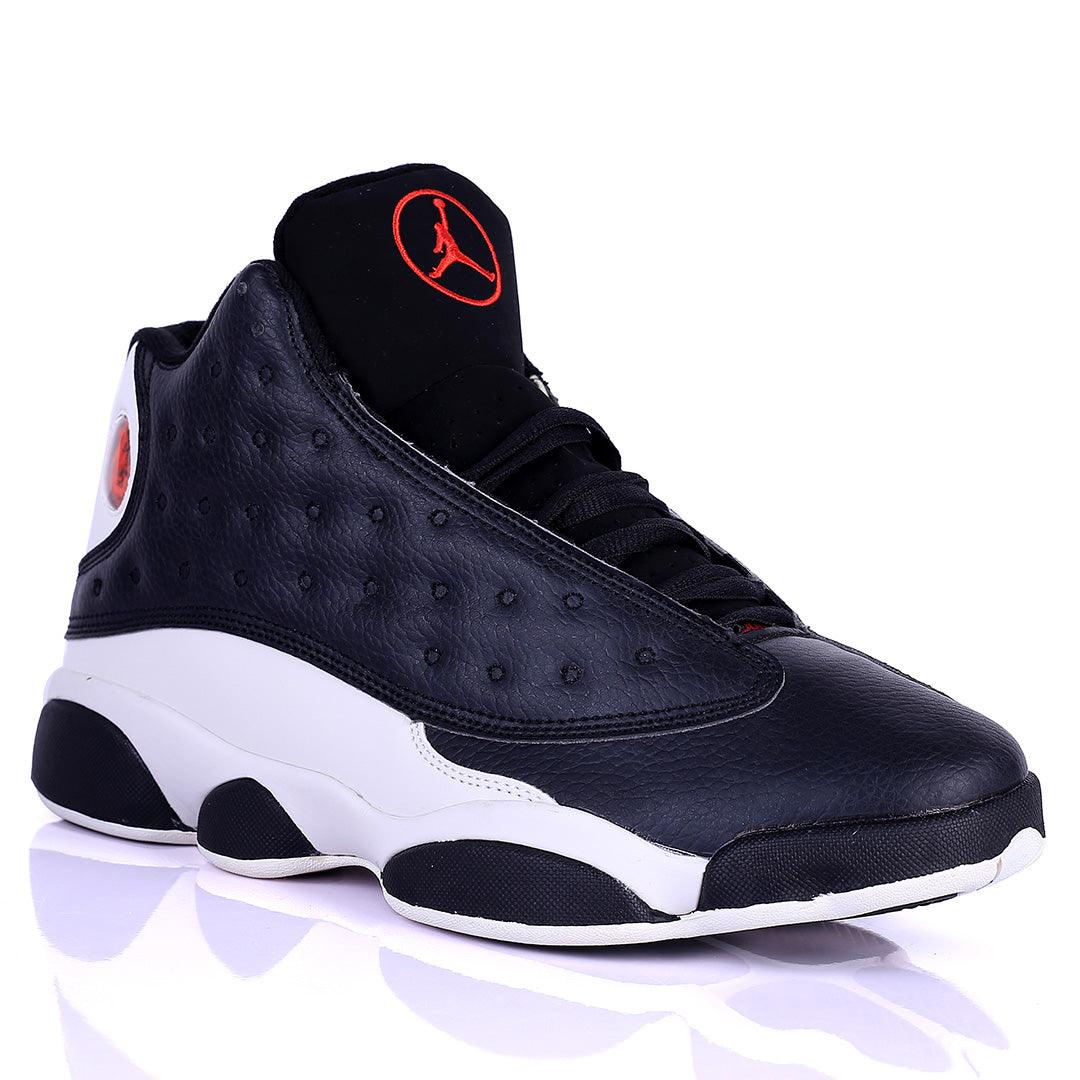 Jord Dotted Black And White Skin Design Classic Retro sneakers - Obeezi.com
