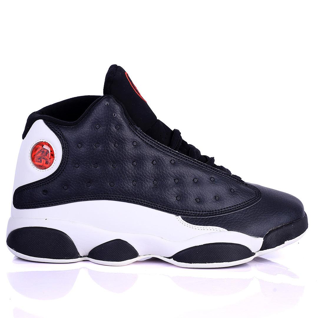 Jord Dotted Black And White Skin Design Classic Retro sneakers - Obeezi.com