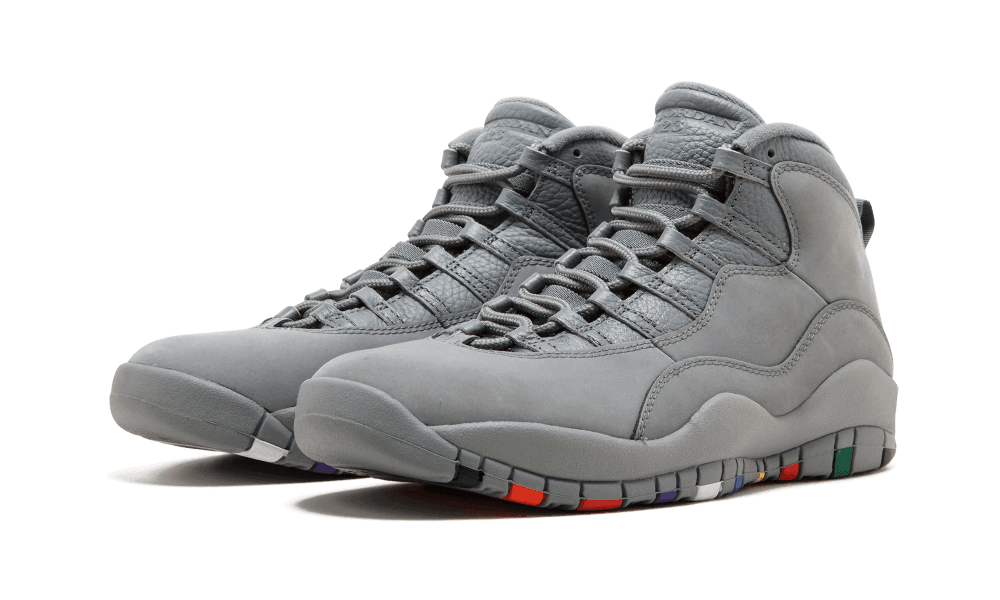 Jordan 10 Cool Grey Sneakers - Obeezi