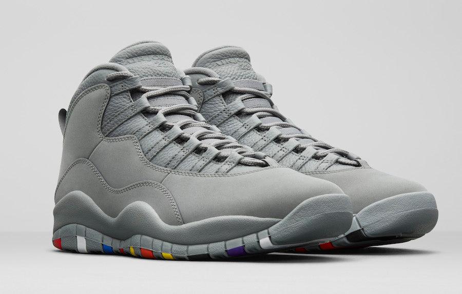 Jordan 10 Cool Grey Sneakers - Obeezi