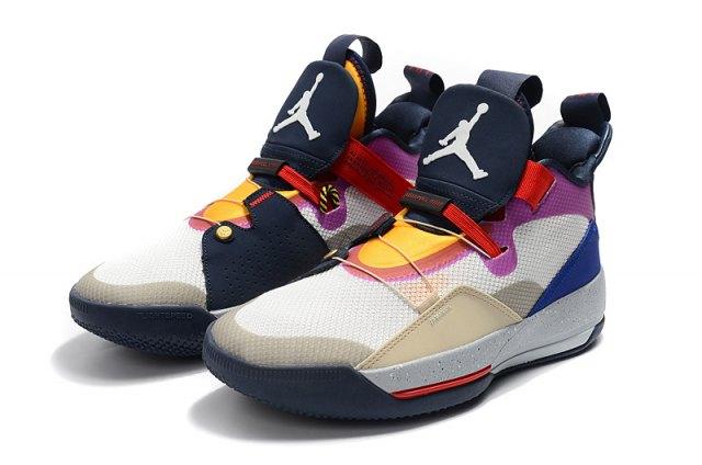 Jordan 33 High Visible Utility Men's Basketball Sneakers - Obeezi