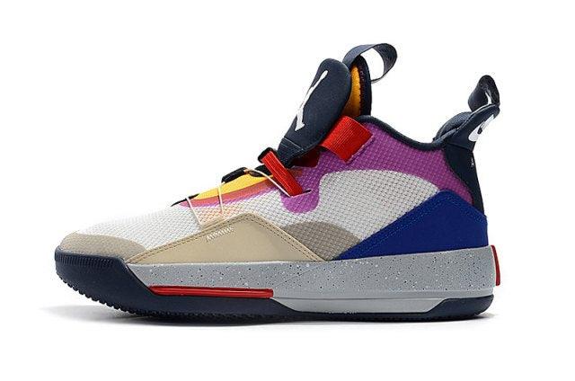 Jordan 33 High Visible Utility Men's Basketball Sneakers - Obeezi