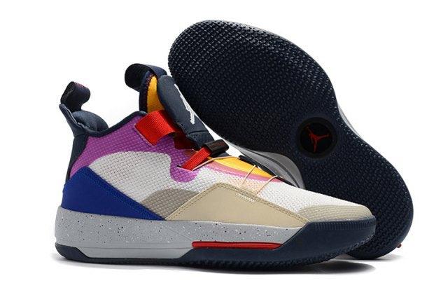 Jordan 33 High Visible Utility Men's Basketball Sneakers - Obeezi