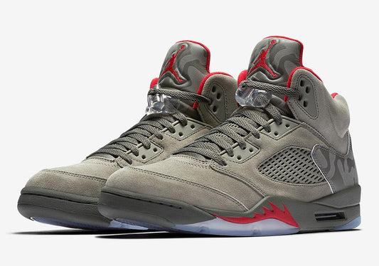 Jordan 5 Retro Sneaker CAMO-Grey - Obeezi