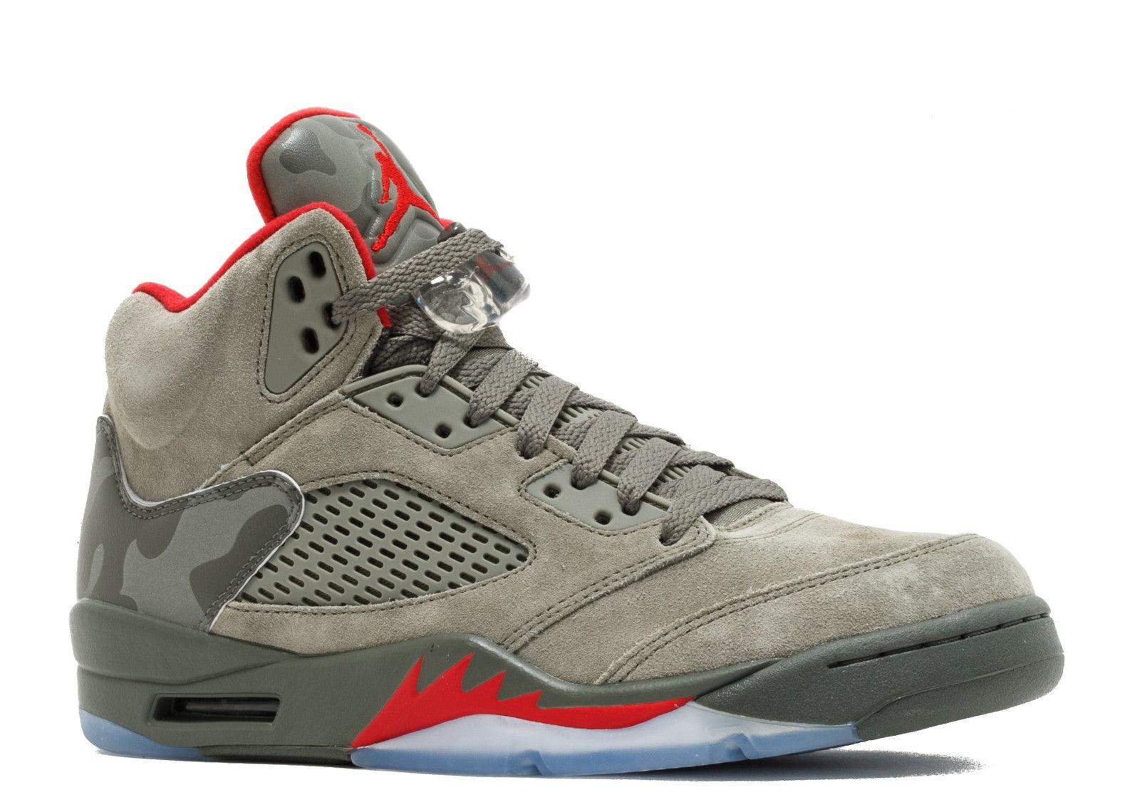 Jordan 5 Retro Sneaker CAMO-Grey - Obeezi