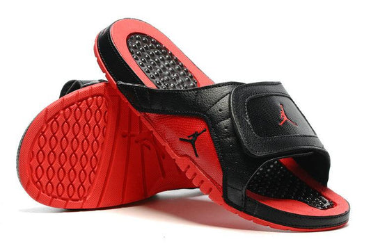 Jordan Hydro 12 Retro Slide Black Red - Obeezi