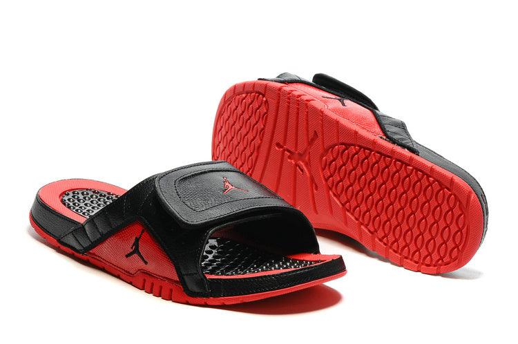Jordan Hydro 12 Retro Slide Black Red - Obeezi
