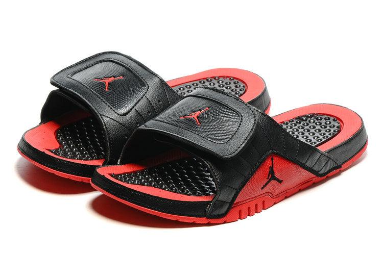 Jordan Hydro 12 Retro Slide Black Red - Obeezi