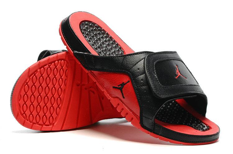 Jordan Hydro 12 Retro Slide Black Red - Obeezi