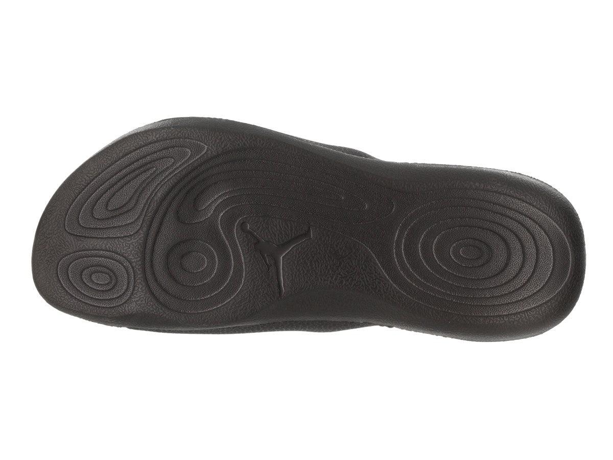 Jordan Hydro 6 Unisex Black Gold Slippers - Obeezi
