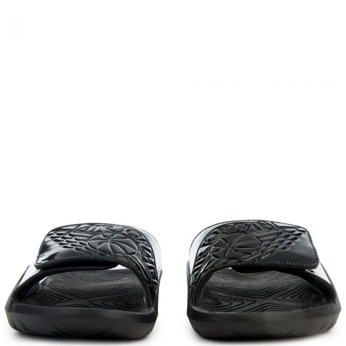Jordan Hydro 7 Black GS Slippers - Obeezi