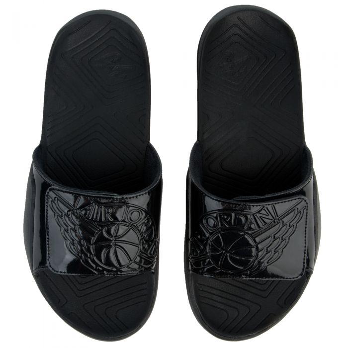 Jordan Hydro 7 Black GS Slippers - Obeezi