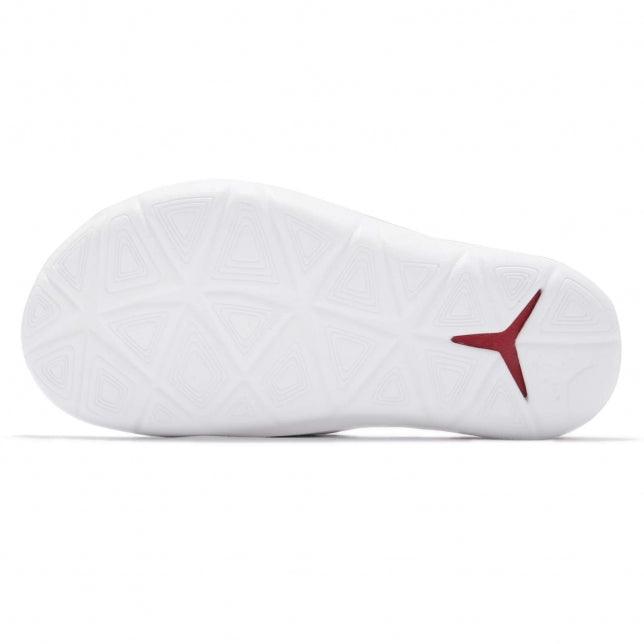 Jordan Hydro 7 GS Black White Gym Red Slippers - Obeezi