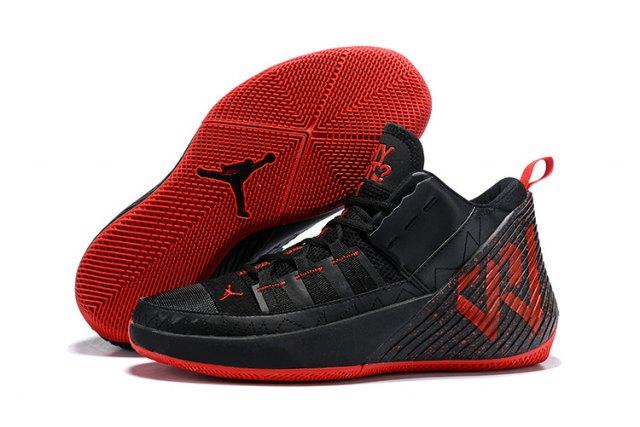 Jordan Why Not Zer0. 2 Black University Red Men's Basketball Shoes - Obeezi