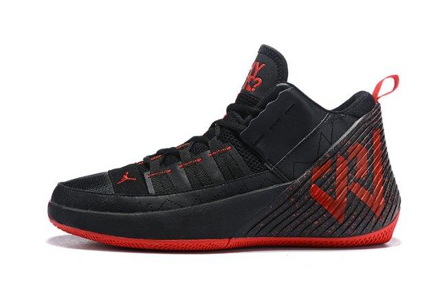 Jordan Why Not Zer0. 2 Black University Red Men's Basketball Shoes - Obeezi
