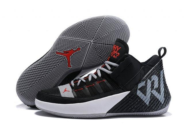 Jordan Why Not Zer0. 2 White Grey Black Red Men's Basketball Shoes - Obeezi