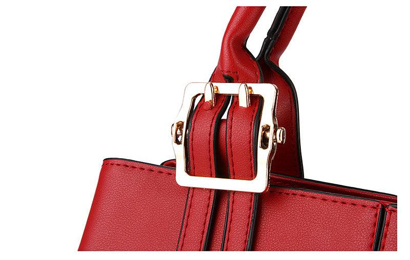 Kattee Style Genuine Leather Tote Bag Black - Obeezi.com