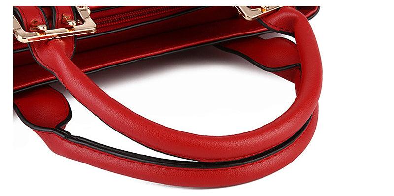 Kattee Style Genuine Leather Tote Bag Grey - Obeezi.com