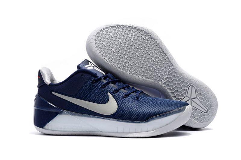 Kobe 2019 AD Mamba Navy Blue White Sneakers - Obeezi