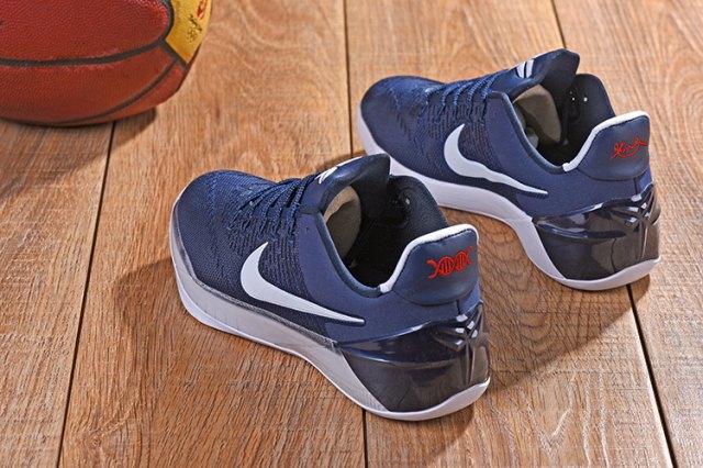 Kobe 2019 AD Mamba Navy Blue White Sneakers - Obeezi