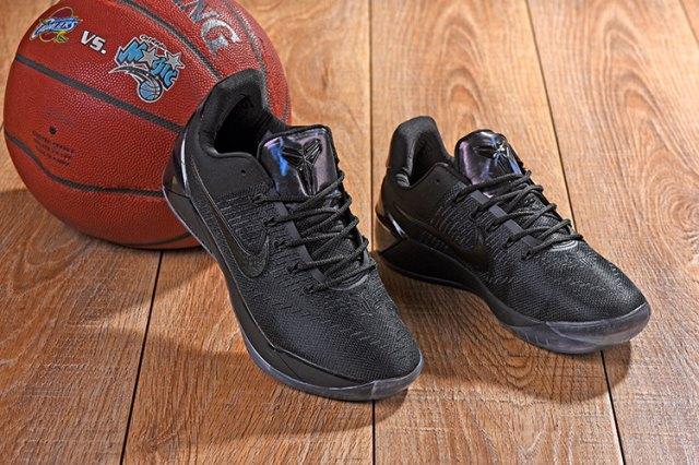 Kobe AD Mamba Black Basketball Sneakers - Obeezi