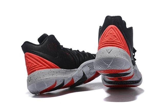 Kyrie 5 Black Red Men's Basketball Irving Sneakers - Obeezi