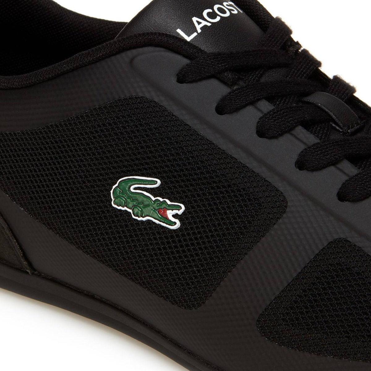 Lacoste Men's Misano Evo Textile Trainers Black - Obeezi
