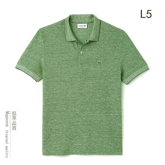 Lacoste Plain Polo Shirts With Crested Logo-Green - Obeezi