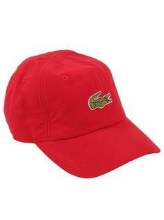 Lacoste Sport Men's Croc Cap Red - Obeezi.com