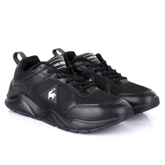 Le Coq Sportif Black Mesh Sneakers - Obeezi