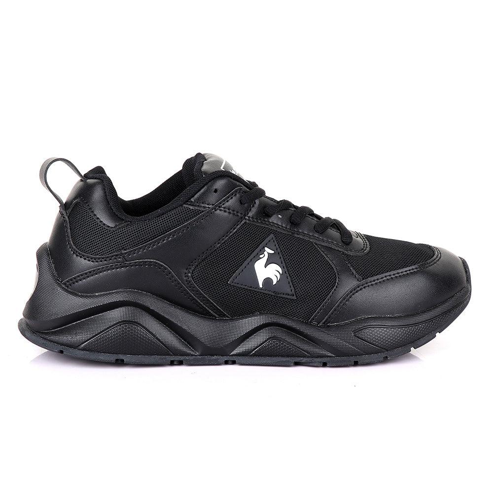 Le Coq Sportif Black Mesh Sneakers - Obeezi