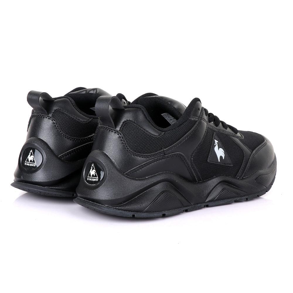 Le Coq Sportif Black Mesh Sneakers - Obeezi