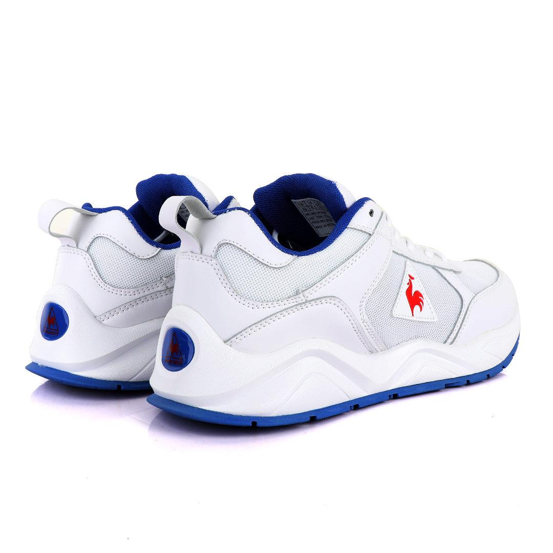 Le Coq Sportif White Mesh Sneakers - Obeezi