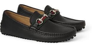 Leather Horsebit Driver Black Leather - Obeezi