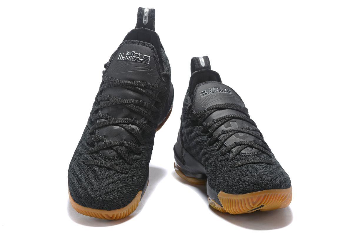 LeBron 16 ALLBlack Platinum Sneaker - Obeezi
