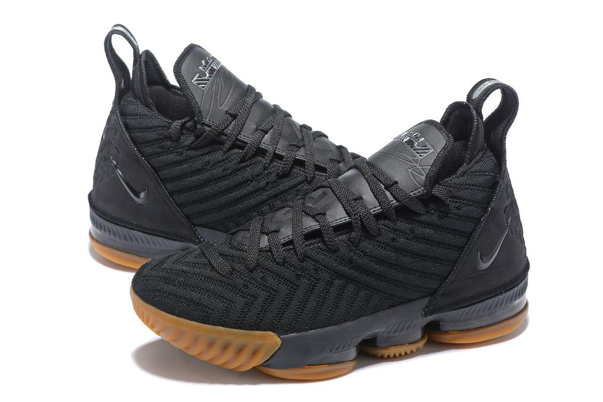 LeBron 16 ALLBlack Platinum Sneaker - Obeezi