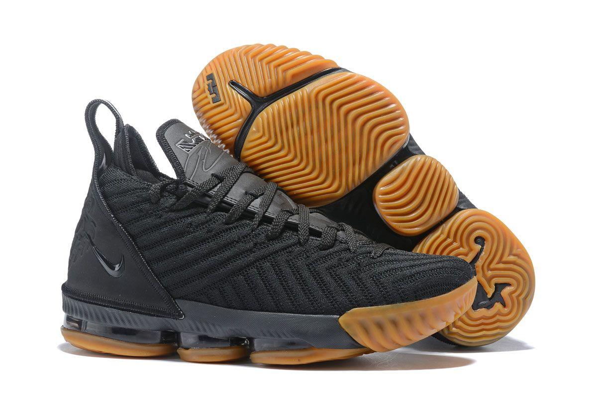 LeBron 16 ALLBlack Platinum Sneaker - Obeezi