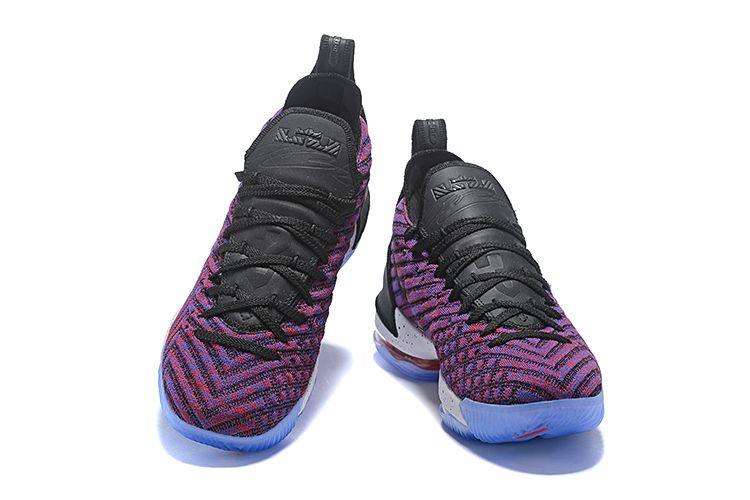 LeBron 16 Schuhe Court Purple/Black-White Sneakers - Obeezi