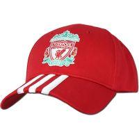 Liverpool FC Adidas Baseball Red and White Stripe Cap - Obeezi.com