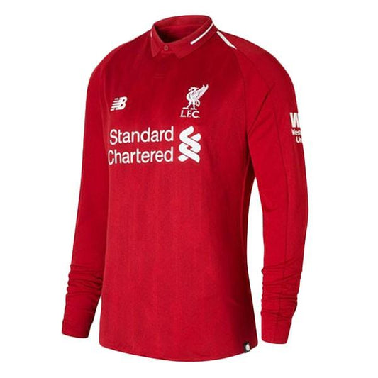 Liverpool Home Long Sleeve Jersey 2018-2019 Jersey - Obeezi