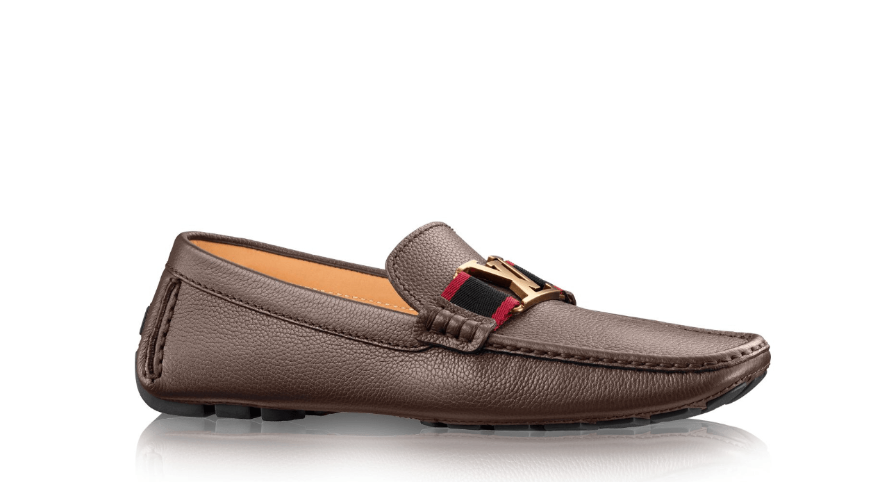 Louis Vuitton Chocolate Brown Monte Carlo Moccasin Shoes - Obeezi