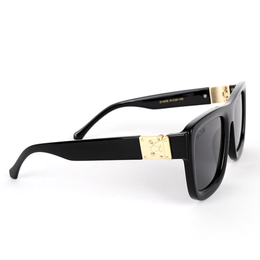 Louis Vuitton Classic Crested Gold Black Sunglasses - Obeezi.com