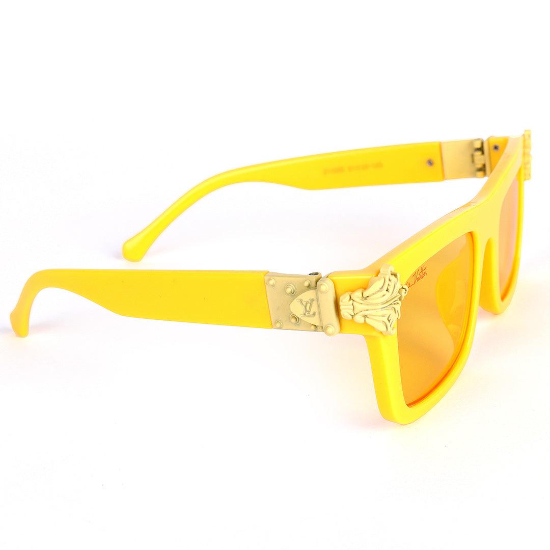 Louis Vuitton Classic Crested Yellow Sunglasses - Obeezi.com
