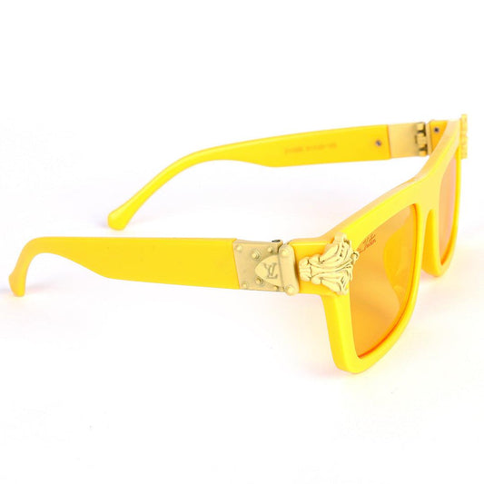 Louis Vuitton Classic Crested Yellow Sunglasses - Obeezi.com