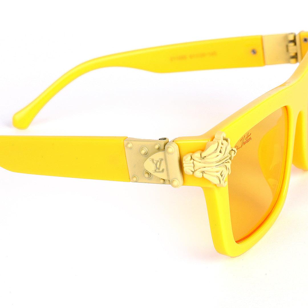 Louis Vuitton Classic Crested Yellow Sunglasses - Obeezi.com