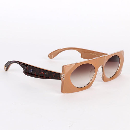 Louis Vuitton Classic Summer Square Woman Brown Sunglasses - Obeezi.com